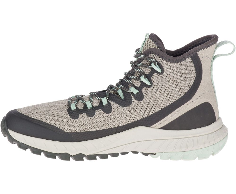 Merrell Boots Grey - Bravada Mid Waterproof - Womens 59AJFZDQE